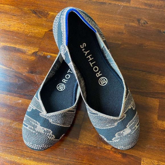 Rothys golden shimmer flats - Picture 2 of 7